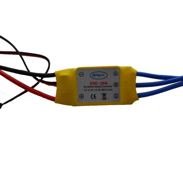 LHM005 30A Brushless Motor Speed Controller Control RC BEC ESC for T-rex 450 Helicopter
LHM005 30A Brushless Motor Speed Controller Control RC BEC ESC for T-rex 450 Helicopter