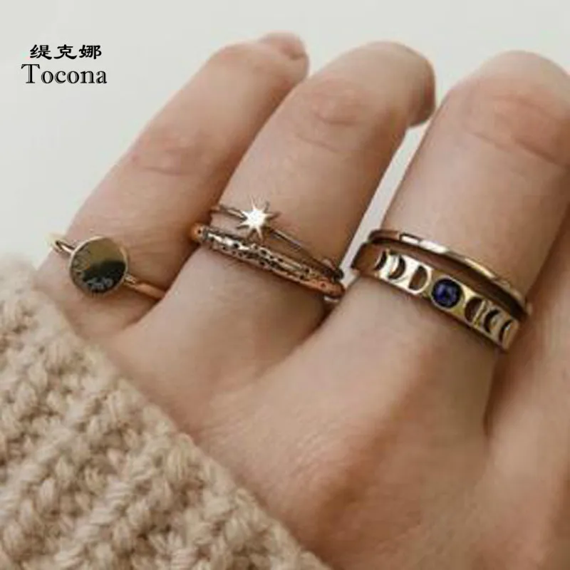 Tocona Personality Gold Color New Arrival Finger Rings For Women Ladies Hollow Sun Round Shape Design Jewelry Present 3778
Tocona Personality Gold Color New Arrival Finger Rings For Women Ladies Hollow Sun Round Shape Design Jewelry Present 3778