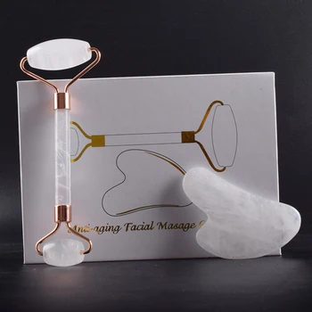 Crystal Facial Roller Gua Sha Tool Gift Boxes Set Face Neck Massage Care Natural Quartz Stone Anti Wrinkle Cellulite Beauty
Crystal Facial Roller Gua Sha Tool Gift Boxes Set Face Neck Massage Care Natural Quartz Stone Anti Wrinkle Cellulite Beauty