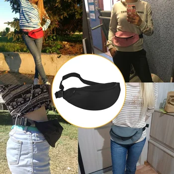 Fanny Pack for Women Men Waist Bag Unisex Waist Bag Belt Bag Zipper Pouch Packs black 
Fanny Pack for Women Men Waist Bag Unisex Waist Bag Belt Bag Zipper Pouch Packs black