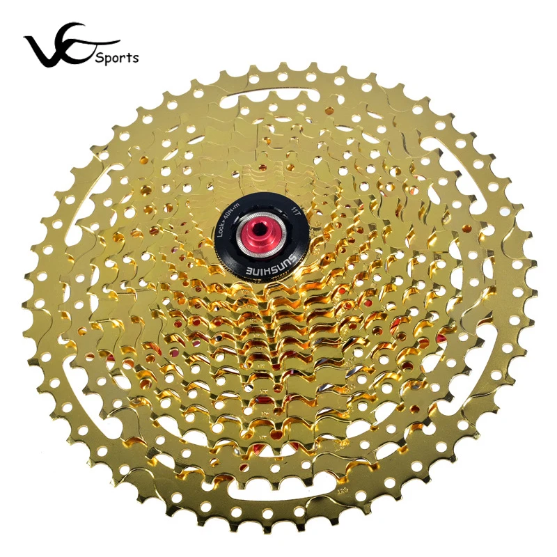 11-50T bicycle freewheel cassette 12 speed MTB red cog 50T sprockets bike 680g mountain bike free wheel golden sunshine sram
11-50T bicycle freewheel cassette 12 speed MTB red cog 50T sprockets bike 680g mountain bike free wheel golden sunshine sram