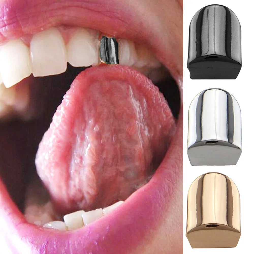 Behogar Gold Sliver Color Trendy Rock Rapper Hip Hop Style Tooth Grill Denture Cap Bling Teeth for Halloween Party Accessories
Behogar Gold Sliver Color Trendy Rock Rapper Hip Hop Style Tooth Grill Denture Cap Bling Teeth for Halloween Party Accessories