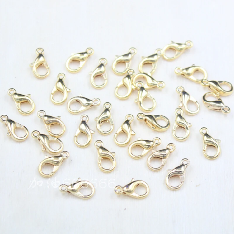 light gold plated Lobster Clasps claw clasp hooks crimps end beads swivel Trigger choker necklace Connector fine jewelry ketting
light gold plated Lobster Clasps claw clasp hooks crimps end beads swivel Trigger choker necklace Connector fine jewelry ketting