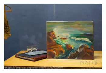 Ocean waves oil painting Seascape Oil painting on canvas hight Quality Hand-painted Painting 1
Ocean waves oil painting Seascape Oil painting on canvas hight Quality Hand-painted Painting 1