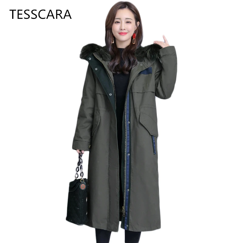 Women Winter Long Warm Hooded Big Fur Jacket Coat Thick Outwear Office Lady 2018 New Fashion Plus Size Female Brand Clothing
Women Winter Long Warm Hooded Big Fur Jacket Coat Thick Outwear Office Lady 2018 New Fashion Plus Size Female Brand Clothing