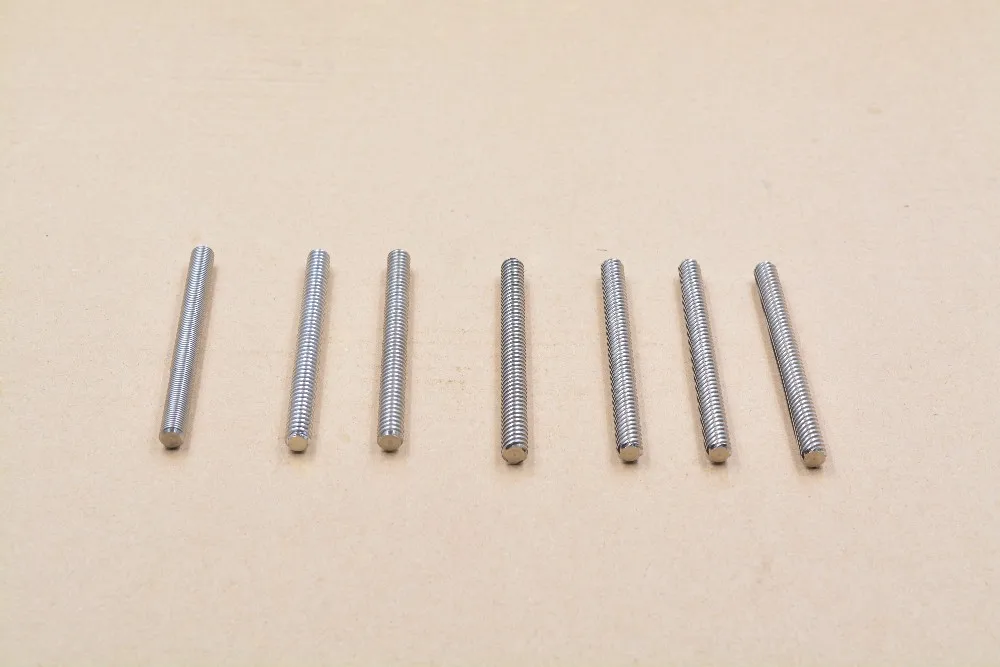 T8 Lead Screw length 150mm to 190mm OD 8mm Pitch 1mm 2mm 3mm 4mm for Reprap 3D Printer Z Axis without nut
T8 Lead Screw length 150mm to 190mm OD 8mm Pitch 1mm 2mm 3mm 4mm for Reprap 3D Printer Z Axis without nut