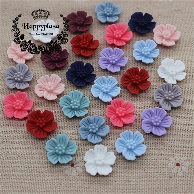 50PCS 14mm Mix Colors Cute Antique Color New Resin Flowers Flatback Cabochon DIY Jewelry/Craft Scrapbooking
50PCS 14mm Mix Colors Cute Antique Color New Resin Flowers Flatback Cabochon DIY Jewelry/Craft Scrapbooking