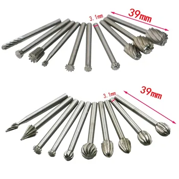 20pcs Set HSS Wood Milling Rotary Tool Woodworking Carving Tools Accessories Dremel Rotary Tool Carved Cutter
20pcs Set HSS Wood Milling Rotary Tool Woodworking Carving Tools Accessories Dremel Rotary Tool Carved Cutter