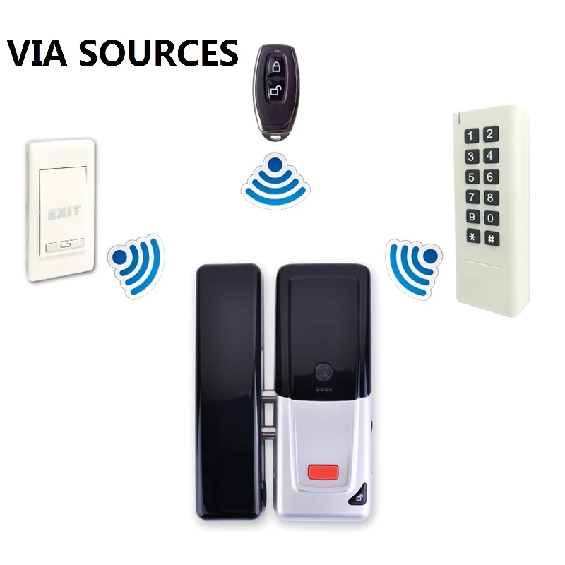 Direct Factory RFID Keypad Remote Control Exit Button Wireless 433Mhz Access Control Kit Wireless Electric Door Lock
Direct Factory RFID Keypad Remote Control Exit Button Wireless 433Mhz Access Control Kit Wireless Electric Door Lock