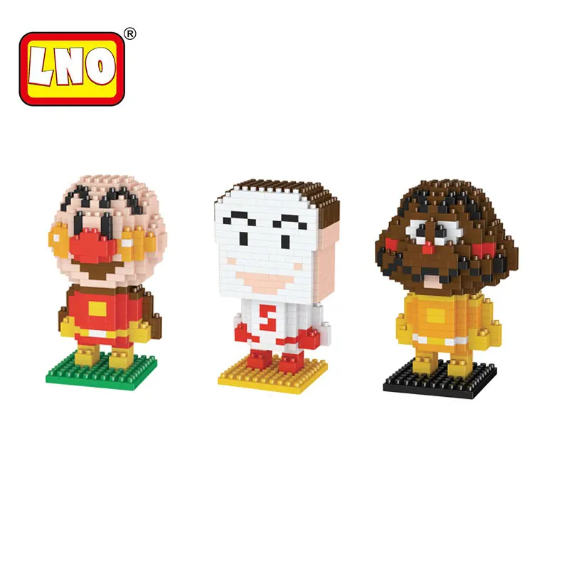 LNO nanoblock hot selling item Japanese anpanman ABS plastic building bricks cartoon model diy educational toys children gifts.
LNO nanoblock hot selling item Japanese anpanman ABS plastic building bricks cartoon model diy educational toys children gifts.
