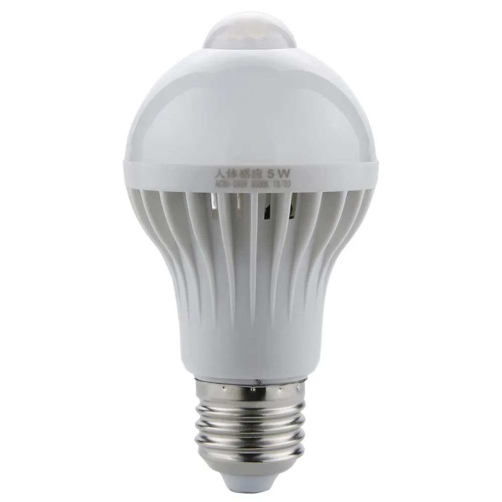 LED PIR Motion Sensor Lamp 220V LED Bulb Auto Smart Intelligent PIR Infrared Body Motion Sensor Light E27 Socket
LED PIR Motion Sensor Lamp 220V LED Bulb Auto Smart Intelligent PIR Infrared Body Motion Sensor Light E27 Socket