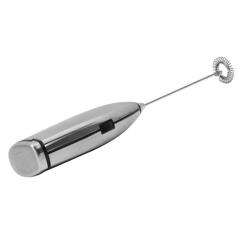 Stainless Steel Electric Milk Bubbler Mini Electric Egg Beater Handheld Milk Mixer
Stainless Steel Electric Milk Bubbler Mini Electric Egg Beater Handheld Milk Mixer