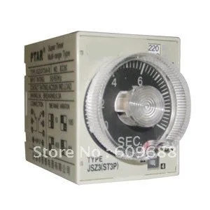 ST3P Time relay,super time relay;electrical time relay A-B AC220V ,Free Shipping
ST3P Time relay,super time relay;electrical time relay A-B AC220V ,Free Shipping