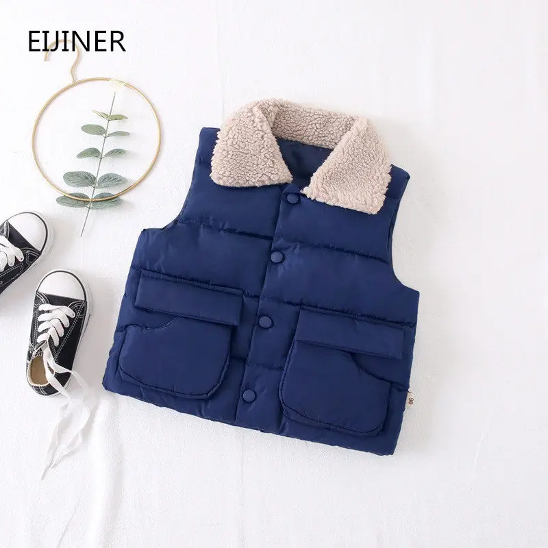 Boys Girls Vest Winter Autumn 2019 New Cotton Kids Vest Girl Waistcoat Velvet Children Coats Outerwear Boys Waistcoats
Boys Girls Vest Winter Autumn 2019 New Cotton Kids Vest Girl Waistcoat Velvet Children Coats Outerwear Boys Waistcoats