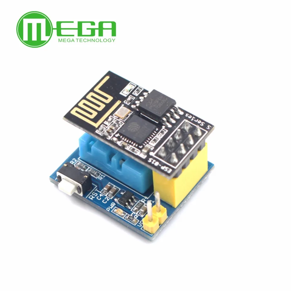 ESP8266 ESP-01 ESP-01S DHT11 Temperature Humidity Sensor Module esp8266 Wifi NodeMCU Smart Home IOT DIY Kit (with ESP-01)
ESP8266 ESP-01 ESP-01S DHT11 Temperature Humidity Sensor Module esp8266 Wifi NodeMCU Smart Home IOT DIY Kit (with ESP-01)