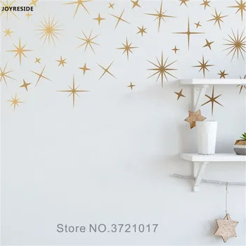 JOYRESIDE Gold Sparkles Star Kids Wall Decal Nursery Vinyl Sticker Home Children Playroom Cute Decor Interior Design Mural A641
JOYRESIDE Gold Sparkles Star Kids Wall Decal Nursery Vinyl Sticker Home Children Playroom Cute Decor Interior Design Mural A641