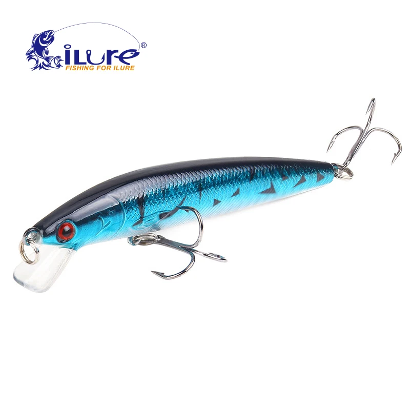iLure 1pcs Minnow Fishing Lures 10cm 7.5g 3D Eyes Crankbait Artificial Hard Plastic Lures Fishing Tackle Hooks peche pesca
iLure 1pcs Minnow Fishing Lures 10cm 7.5g 3D Eyes Crankbait Artificial Hard Plastic Lures Fishing Tackle Hooks peche pesca