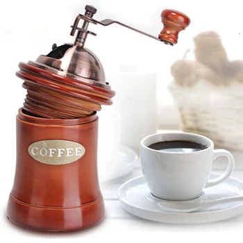 Retro Elegant Wooden Manual Coffee Grinder Portable Eco-friendly Coffee Hand Mill Coffee tools Beans Pepper Spice Grinder
Retro Elegant Wooden Manual Coffee Grinder Portable Eco-friendly Coffee Hand Mill Coffee tools Beans Pepper Spice Grinder