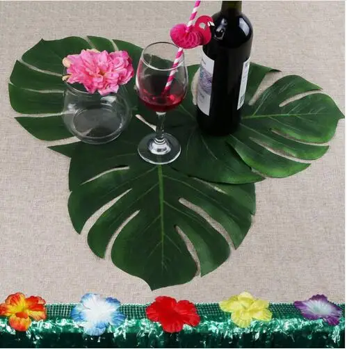 1200pcs 35x29cm Artificial Tropical Palm Leaves for Hawaii Luau Party Decorations Beach Theme Wedding Table Decoration Acces
1200pcs 35x29cm Artificial Tropical Palm Leaves for Hawaii Luau Party Decorations Beach Theme Wedding Table Decoration Acces