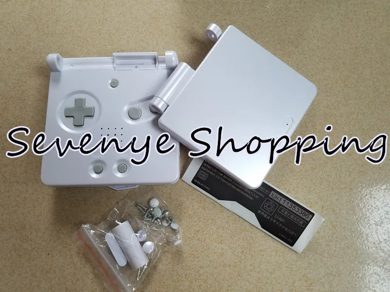 Чехол для консоли GBA SP Gameboy Advance чехол белого цвета с полным корпусом|housing shell|for gba sp