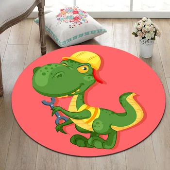 LB Cartoon Anime Dinosaur Large Round Carpet for Kids Home Living Room Memory Foam Bedroom Cushion Area Rug Bathroom Home Mat
LB Cartoon Anime Dinosaur Large Round Carpet for Kids Home Living Room Memory Foam Bedroom Cushion Area Rug Bathroom Home Mat