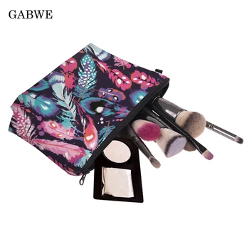 GABWE Printing Different Pattern Feathers Large Make up Bag Multicolor Makeup bag Pouchs For travel Organizer Women Makeup Bag
GABWE Printing Different Pattern Feathers Large Make up Bag Multicolor Makeup bag Pouchs For travel Organizer Women Makeup Bag