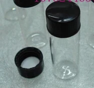 Lot of 50 5ml Clear Glass Bottles with Black Plastic Screw Cap Empty Vials Sample Jars wholesale
Lot of 50 5ml Clear Glass Bottles with Black Plastic Screw Cap Empty Vials Sample Jars wholesale