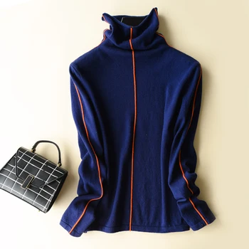 2019 New Arrival Winter Pullover Pure Cashmere Fashion Women Sweater Wool Warm Pullovers Fashion Clothes TurtLeneck Sweaters
2019 New Arrival Winter Pullover Pure Cashmere Fashion Women Sweater Wool Warm Pullovers Fashion Clothes TurtLeneck Sweaters