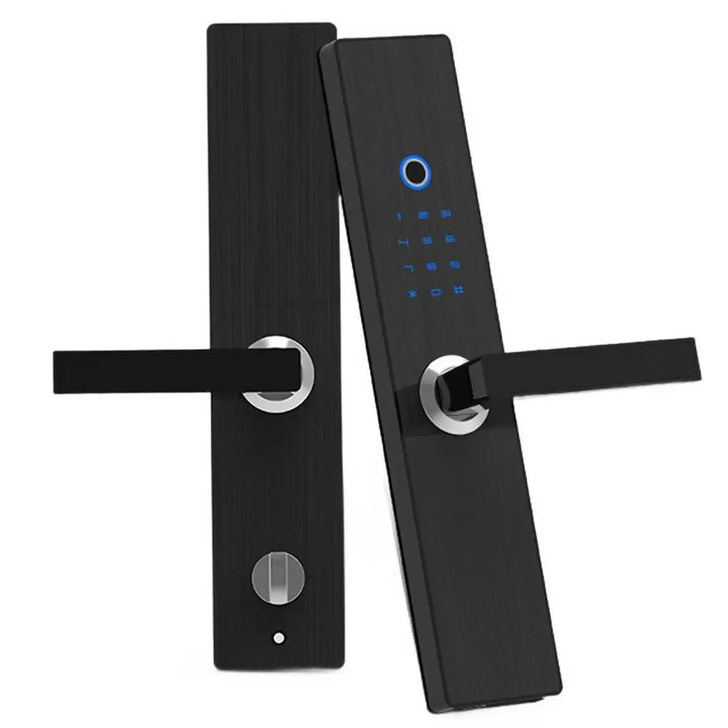 General Smart Door Lock Fingerprint Touch Micro USB Password Anti-theft Home Black Security
General Smart Door Lock Fingerprint Touch Micro USB Password Anti-theft Home Black Security