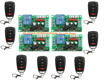 12pcs RF Wireless 220V 10A 1CH Remote Control Switch 4* Receiver & 8* Transmitter 315/433 MHZ Smart Home Switch
12pcs RF Wireless 220V 10A 1CH Remote Control Switch 4* Receiver & 8* Transmitter 315/433 MHZ Smart Home Switch