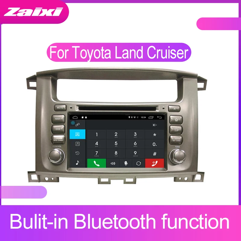 ZaiXi 2 DIN Android Touchscreen For Toyota Land Cruiser 100 2002~2008 Car Multimedia Player Bluetooth GPS Navigator Radio Player
ZaiXi 2 DIN Android Touchscreen For Toyota Land Cruiser 100 2002~2008 Car Multimedia Player Bluetooth GPS Navigator Radio Player