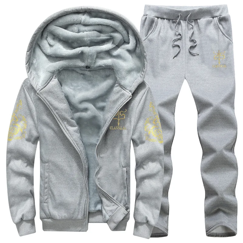 Plus Size7XL, 8XL,9XL Tracksuit Men Casual Hooded Warm Sweatshirt Male Winter Thick Inner Fleece 2pcs Suits Jacket+Pant Men
Plus Size7XL, 8XL,9XL Tracksuit Men Casual Hooded Warm Sweatshirt Male Winter Thick Inner Fleece 2pcs Suits Jacket+Pant Men