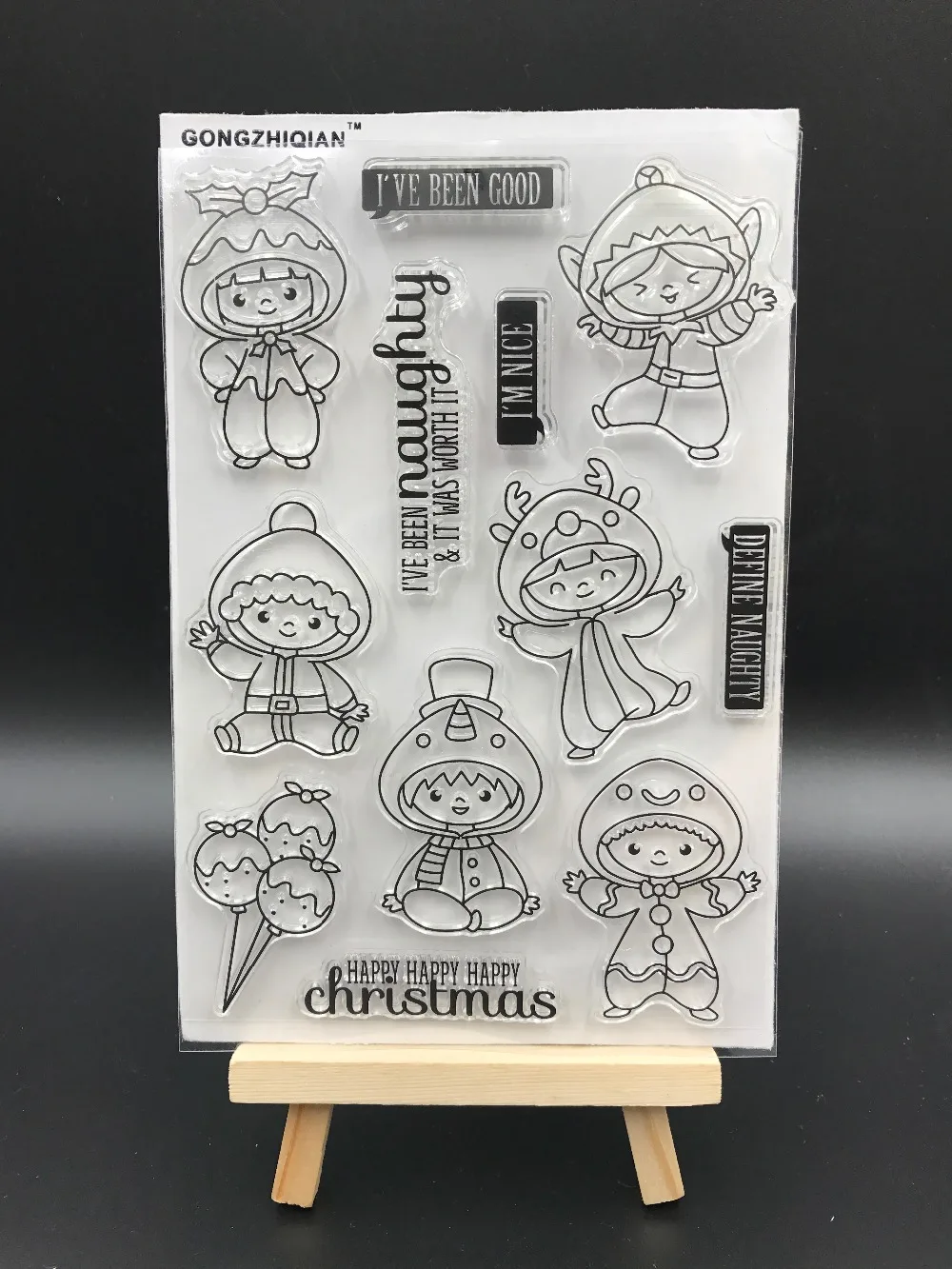 Cartoon Christmas Transparent Clear Silicone Stamp/Seal for DIY scrapbooking/photo album Decorative clear stamp sheets A549
Cartoon Christmas Transparent Clear Silicone Stamp/Seal for DIY scrapbooking/photo album Decorative clear stamp sheets A549
