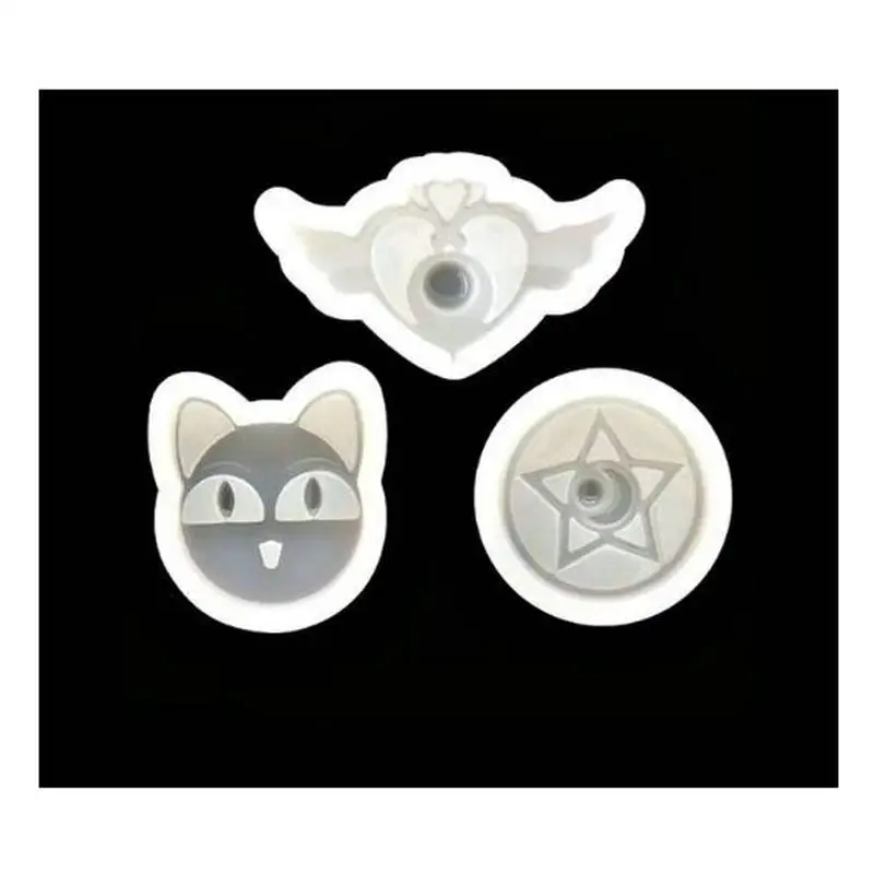 Cat Star Wings Emblem Silicone Mold Jewelry Pendant Accessories DIY Epoxy Resin Handmade Cabochon Magic Sailor Girl Mould Craft
Cat Star Wings Emblem Silicone Mold Jewelry Pendant Accessories DIY Epoxy Resin Handmade Cabochon Magic Sailor Girl Mould Craft