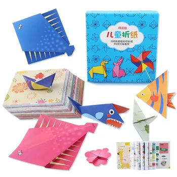 200pcs Children Rainbow Paper Folding DIY Toy Cartoon Colorful Paper Handmade Craft with Instruction for Kindergarten 15*15cm
200pcs Children Rainbow Paper Folding DIY Toy Cartoon Colorful Paper Handmade Craft with Instruction for Kindergarten 15*15cm