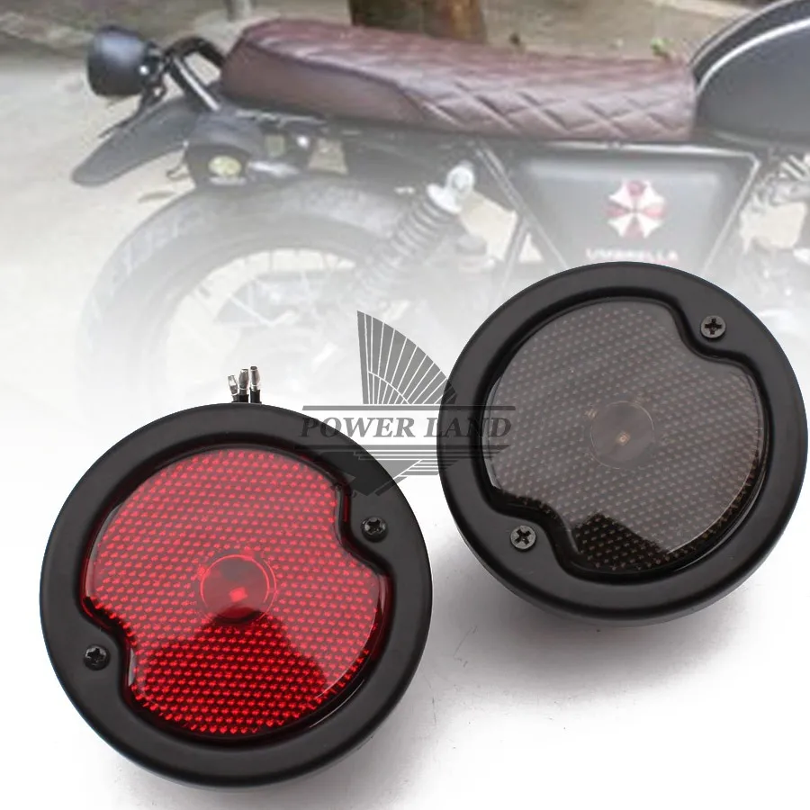 Motorcycle Black Metal Retro Red Len Brake Tail Light + License Plate Light For Harley Bobber Chopper Bob GN CG Yamaha Suzuki
Motorcycle Black Metal Retro Red Len Brake Tail Light + License Plate Light For Harley Bobber Chopper Bob GN CG Yamaha Suzuki