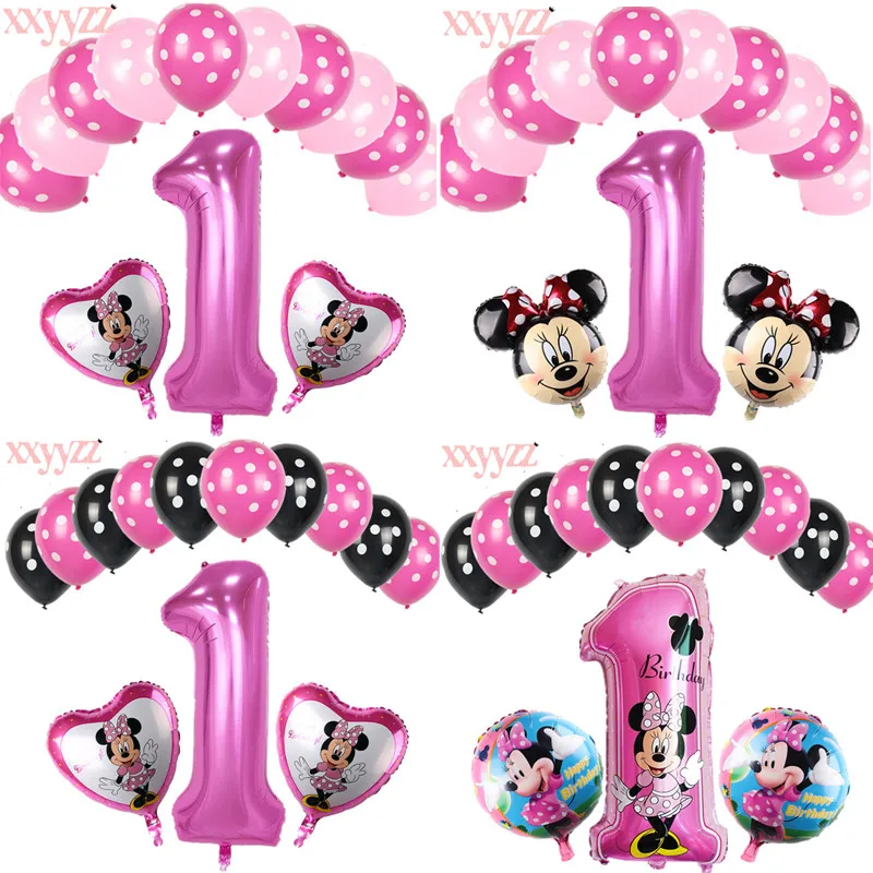 XXYYZZ 13pcs pink girl digital foil balloon baby shower birthday party decoration Mickey Minnie balloon latex balloon
XXYYZZ 13pcs pink girl digital foil balloon baby shower birthday party decoration Mickey Minnie balloon latex balloon