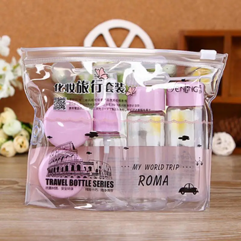 5pcs/set Travel Cosmetics Bottles Set Empty Bottle Set Skin Care Cream Mini Perfume Spray Bottle Perfume Bottle
5pcs/set Travel Cosmetics Bottles Set Empty Bottle Set Skin Care Cream Mini Perfume Spray Bottle Perfume Bottle