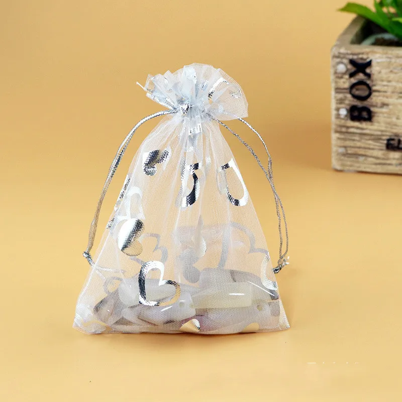 Hot 100pcs ( 13x18cm) Draw string Peach heart Organza gift bags heart Drawable Organza Bags Wedding Christmas Gift Bags 12 color
Hot 100pcs ( 13x18cm) Draw string Peach heart Organza gift bags heart Drawable Organza Bags Wedding Christmas Gift Bags 12 color