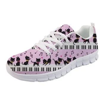 Piano with Music Note Casual Brand Women Flats Shoes Autumn Ladies Lovely Cat Prints Comfortable Mesh Women's Shoes
Piano with Music Note Casual Brand Women Flats Shoes Autumn Ladies Lovely Cat Prints Comfortable Mesh Women's Shoes