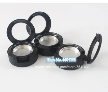 50pcs 26mm Black Plastic Empty Eyeshadow Powder Compact Classical Small Black Round Blusher Box Lipstick Box With Clear Window
50pcs 26mm Black Plastic Empty Eyeshadow Powder Compact Classical Small Black Round Blusher Box Lipstick Box With Clear Window