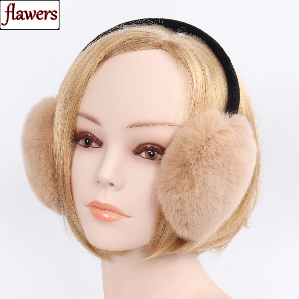 2019 New Russia Ladies 100% Real Rex Rabbit Fur Earmuff Women Winter Warm Real Rex Rabbit Fur Ear muff Soft Natural Fur Earflaps
2019 New Russia Ladies 100% Real Rex Rabbit Fur Earmuff Women Winter Warm Real Rex Rabbit Fur Ear muff Soft Natural Fur Earflaps