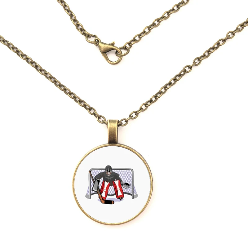 New Fashion Hockey Necklace Hockey Jewelry Glass Dome Pendant Necklace Chain Accessory
New Fashion Hockey Necklace Hockey Jewelry Glass Dome Pendant Necklace Chain Accessory