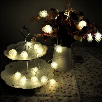 Battery Operated LED String Fairy Lights 3m 30 Pine Cone Led Twinkle Lights For Party Home Decoration
Battery Operated LED String Fairy Lights 3m 30 Pine Cone Led Twinkle Lights For Party Home Decoration