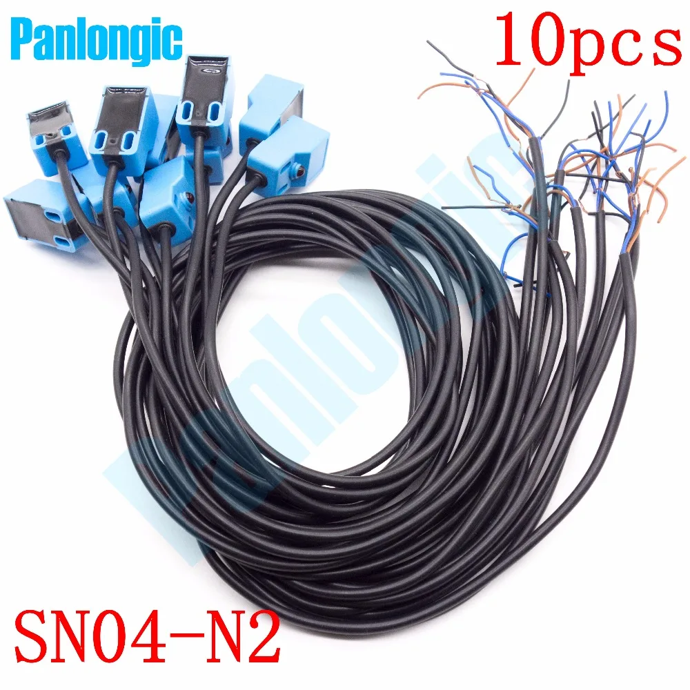 Panlongic 10 PCS Proximity Sensor Switches SN04-N2 4mm DC 10-30V NPN NC Normal Close NEW Free Shipping
Panlongic 10 PCS Proximity Sensor Switches SN04-N2 4mm DC 10-30V NPN NC Normal Close NEW Free Shipping