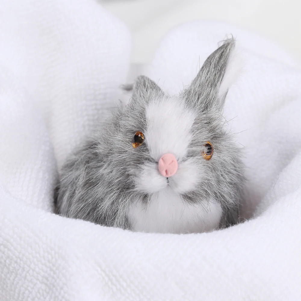 Simulation Furry Squatting Rabbit Craft Toys Kawaii Stuffed White Rabbit Plush Toys Real Life Plush Family Decorations Kids Toys
Simulation Furry Squatting Rabbit Craft Toys Kawaii Stuffed White Rabbit Plush Toys Real Life Plush Family Decorations Kids Toys