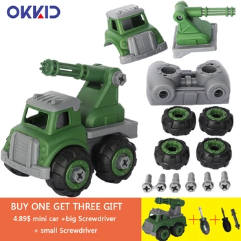 Buy One Get Four Military Machine Truck Disassembly Assembly Screwdriver Car Block Vehicles Wheels Kids Toys Children Gift Boy
Buy One Get Four Military Machine Truck Disassembly Assembly Screwdriver Car Block Vehicles Wheels Kids Toys Children Gift Boy