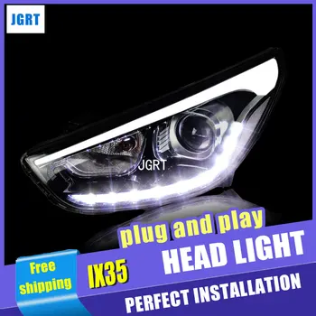 car styling For Hyundai IX35 headlight assembly 2010-2013 For Hyundai IX35 LED lamp bi xenon lens h7 with hid kit 2 pcs
car styling For Hyundai IX35 headlight assembly 2010-2013 For Hyundai IX35 LED lamp bi xenon lens h7 with hid kit 2 pcs