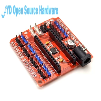 1PCS Multi-Function Nano Shield Expansion Board for Electric DIY SCM - Orange + Black (NANO SHIELD) For nano 3.0
1PCS Multi-Function Nano Shield Expansion Board for Electric DIY SCM - Orange + Black (NANO SHIELD) For nano 3.0