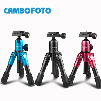 CAMBOFOTO M225+CK30 Portable Aluminum Tripod Compact Desktop Macro Mini Table Tripod with Ball Head for Sony Canon Nikon Camera 
CAMBOFOTO M225+CK30 Portable Aluminum Tripod Compact Desktop Macro Mini Table Tripod with Ball Head for Sony Canon Nikon Camera